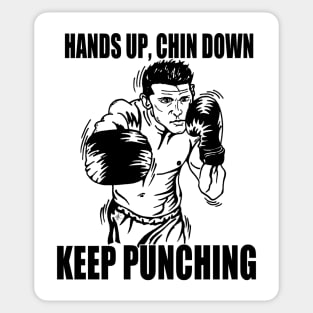 Keep Punching (Boxing) Sticker